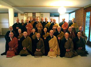 Participantes da conferência Soto Zen na Europa